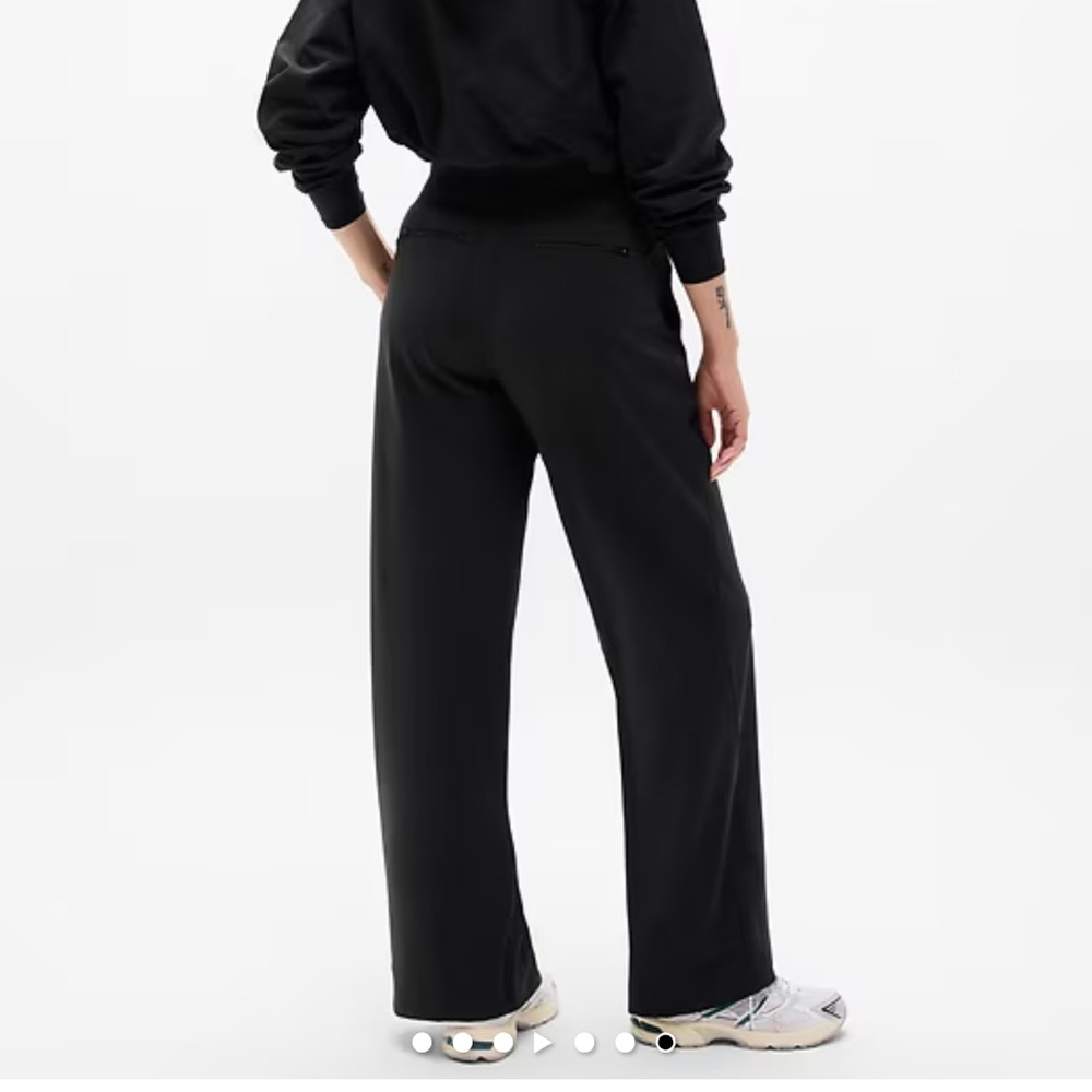 Athleta Venice Wide Leg Black Pant size 2X Casual Office - Picture 2 of 11